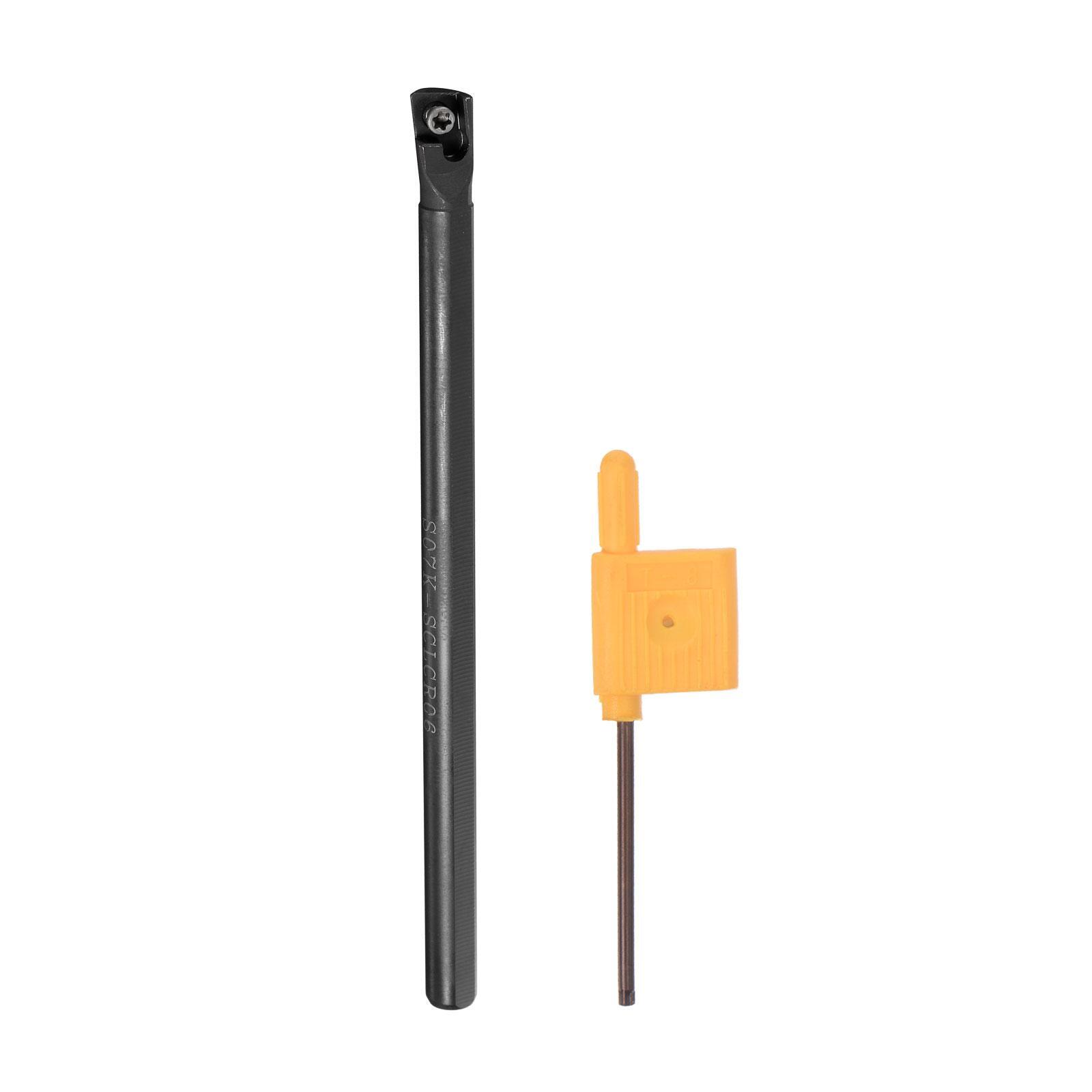 1/4″ 95° S07K-SCLCR06 Shank Lathe Indexable Boring Bar Turning Tool Holder