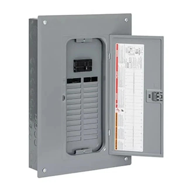 Square D QO124M100PC Load Center Flush Mount Interior Panel 100A 24 Circuits