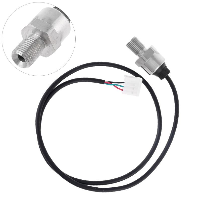0-0.8Mpa Psi Pressure Sender Stainless Steel for Oil Fuel Air Water Pressure