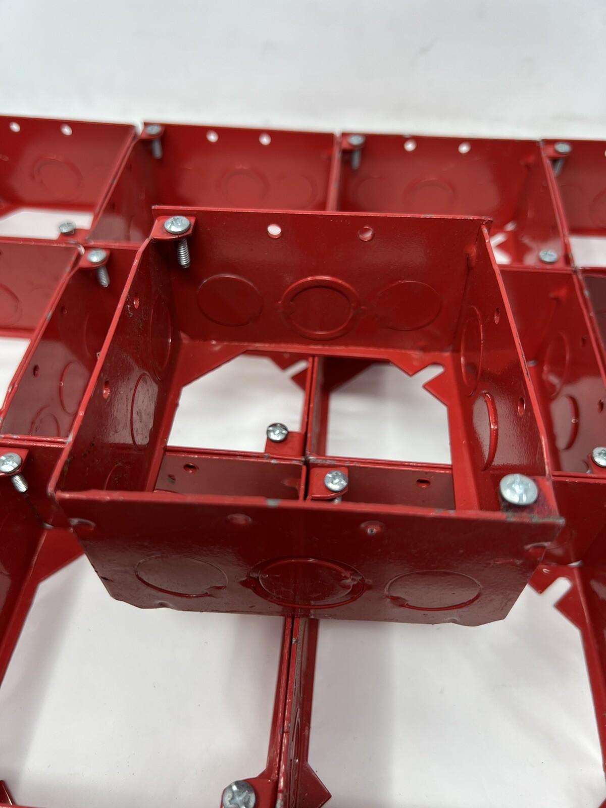 (14 Pack) STEEL EXTRA DEEP DEVICE BOX 2-GANG RED FREE SHIPPING!!!