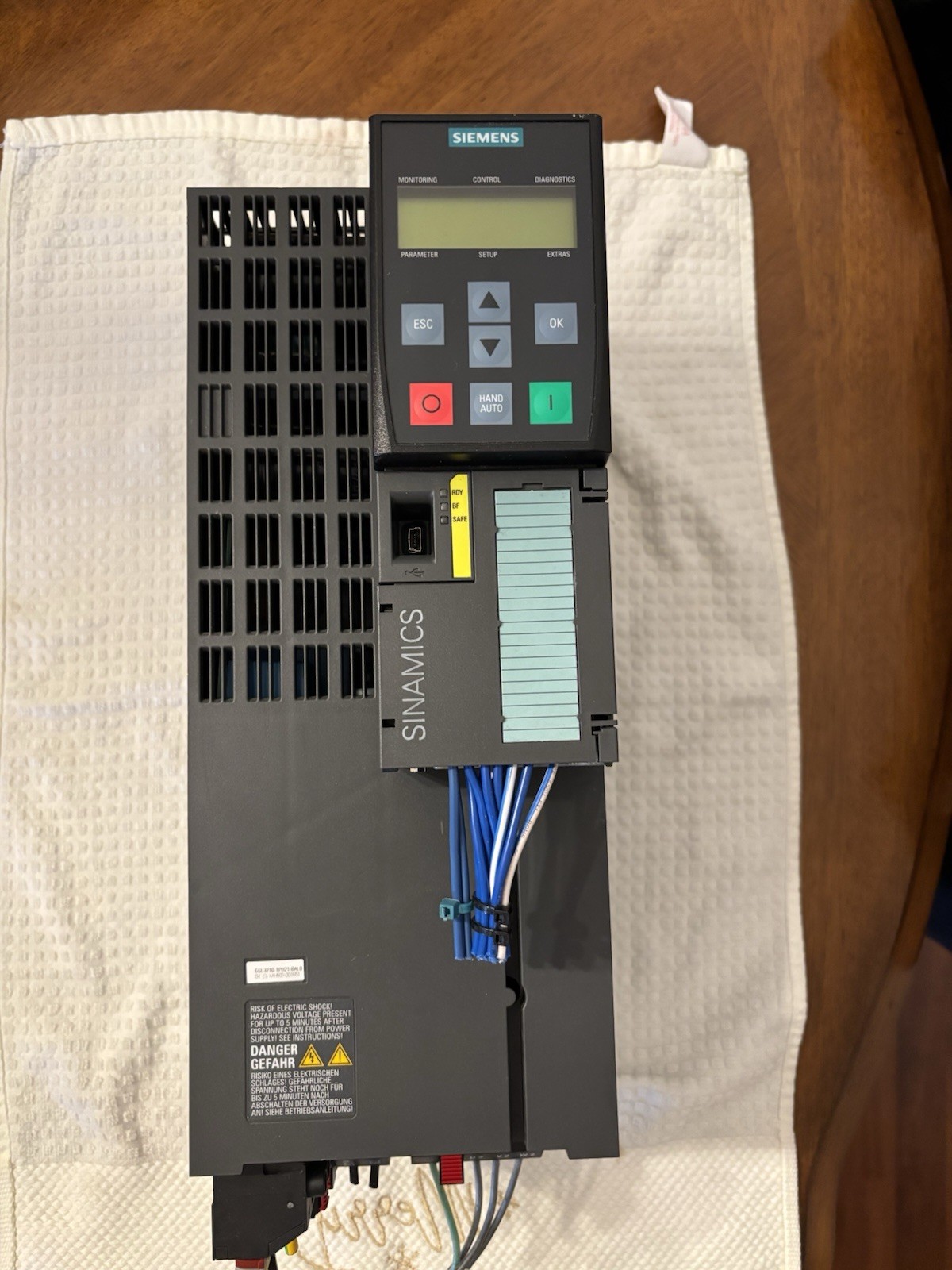 Siemens VFD G120 Sinamics 5HP 200-240 single Phase and 3 phase !