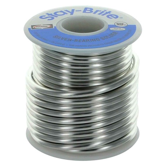 Harris 10001 Stay-Brite Silver Bearing Solder 1/8″ 1 lb