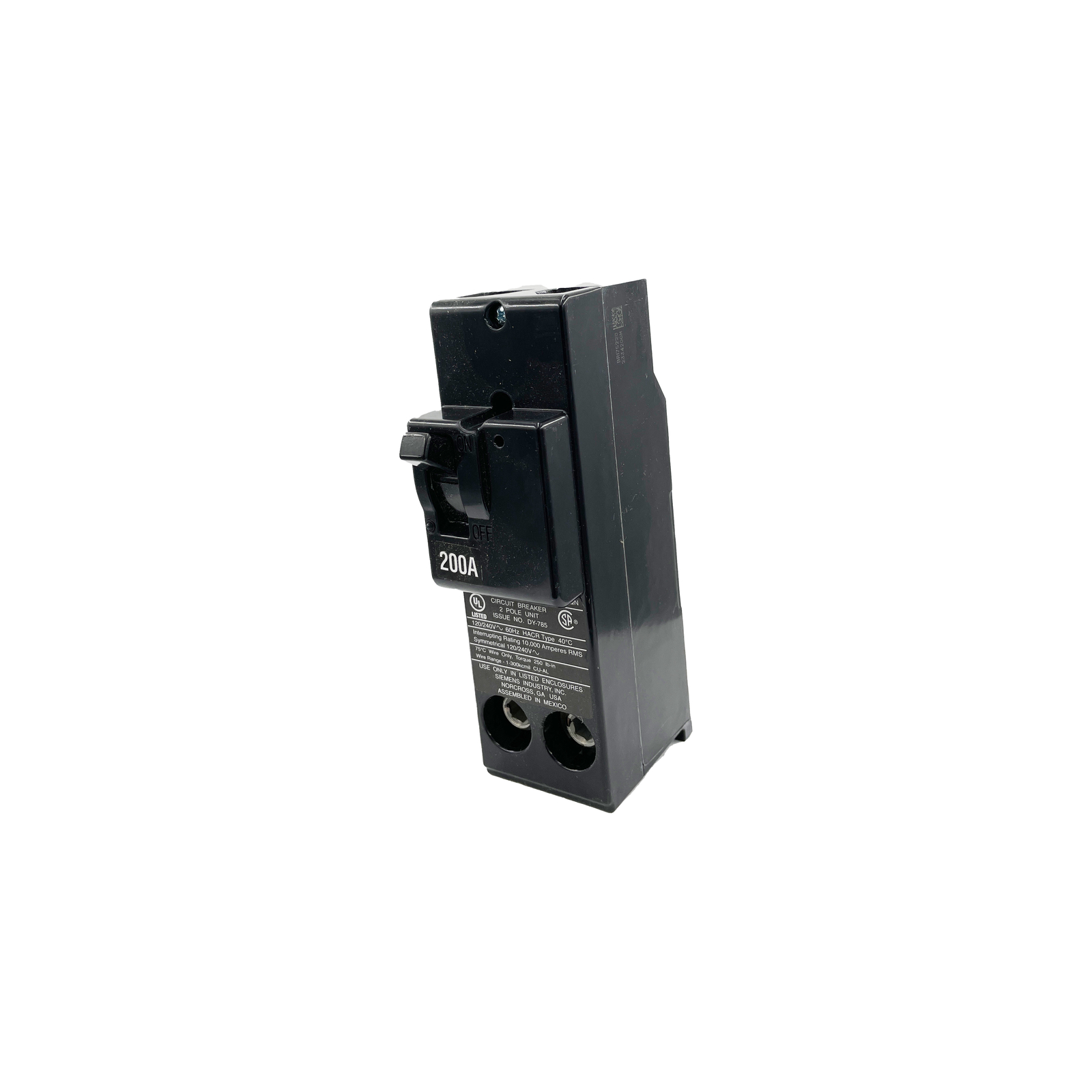 NIB – Siemens – QN2200 – Molded Case Circuit Breaker – 200A, 1-Phase, 240V