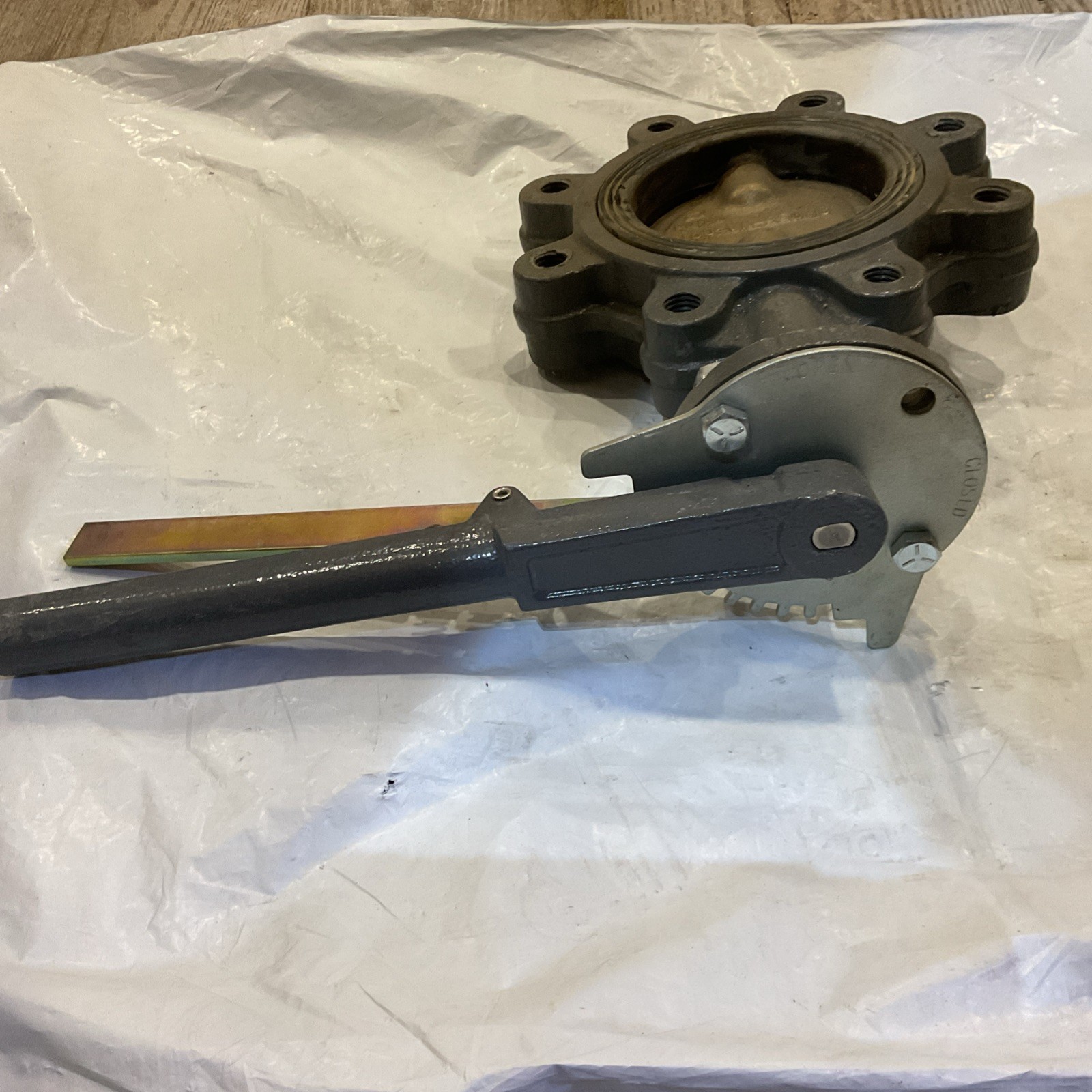 Milwaukee Valve 4” Butterfly Valve w/Lever Handle Cl223ED