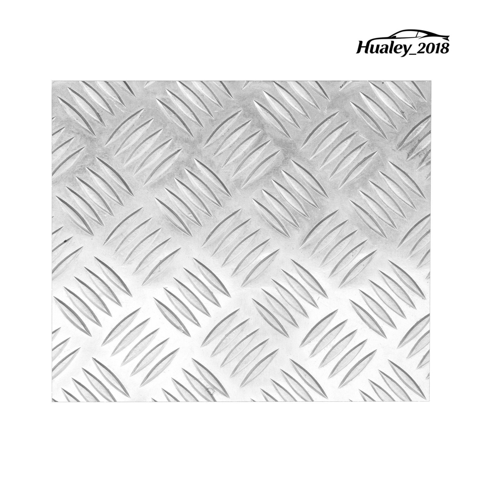 Multipurpose 5 Bar Tread Aluminum Sheet 10.6″x10.6″ Cargo Trailer Accessory