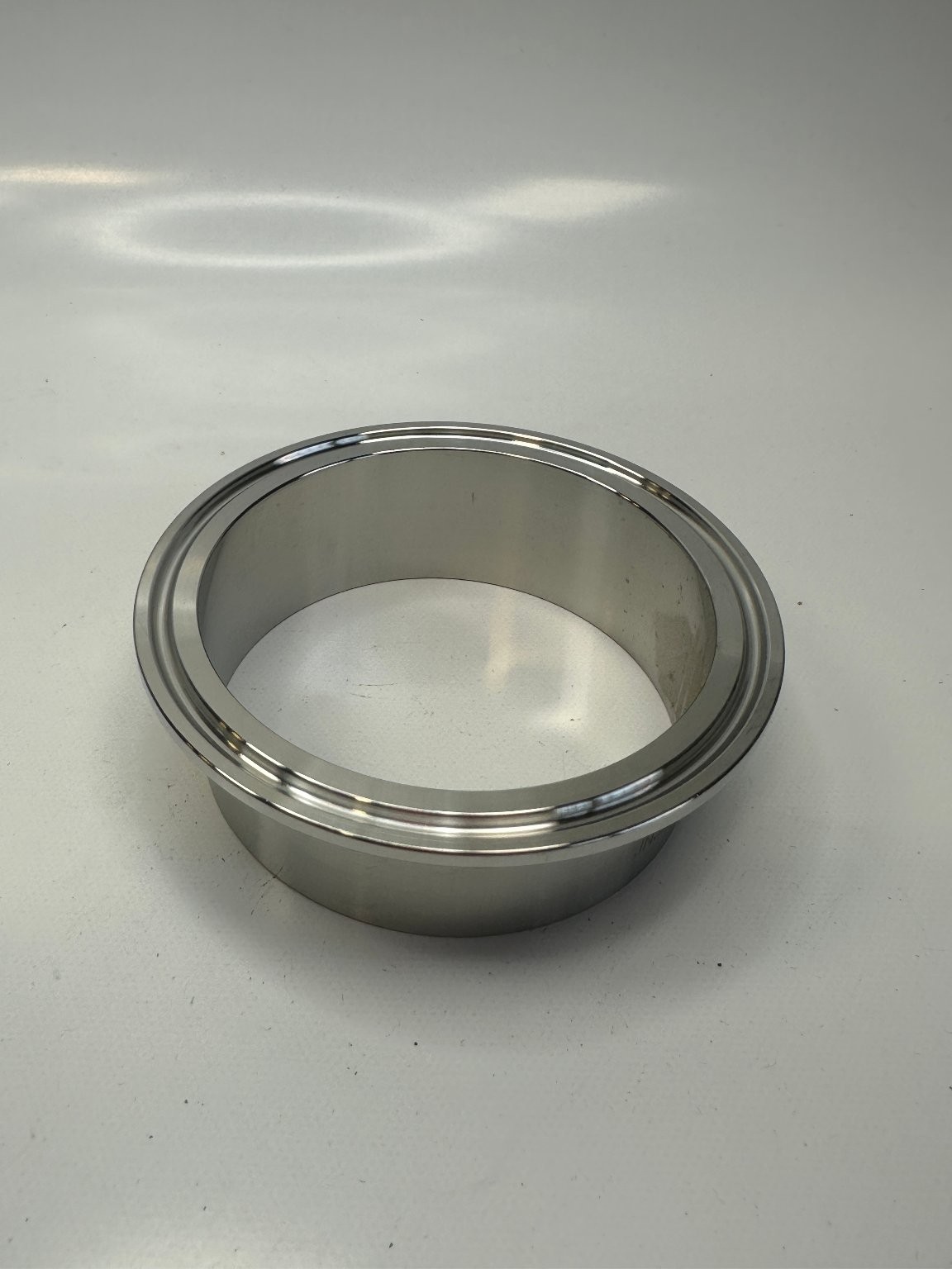 3″ (76.2mm)Sanitary Clamp Ferrule SS316L 1-1/8″ long JN362615 Sanitary Fitting