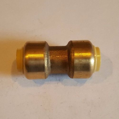 5 PIECES 3/8″ X 3/8″ PUSH FIT COUPLING – LEAD FREE BRASS