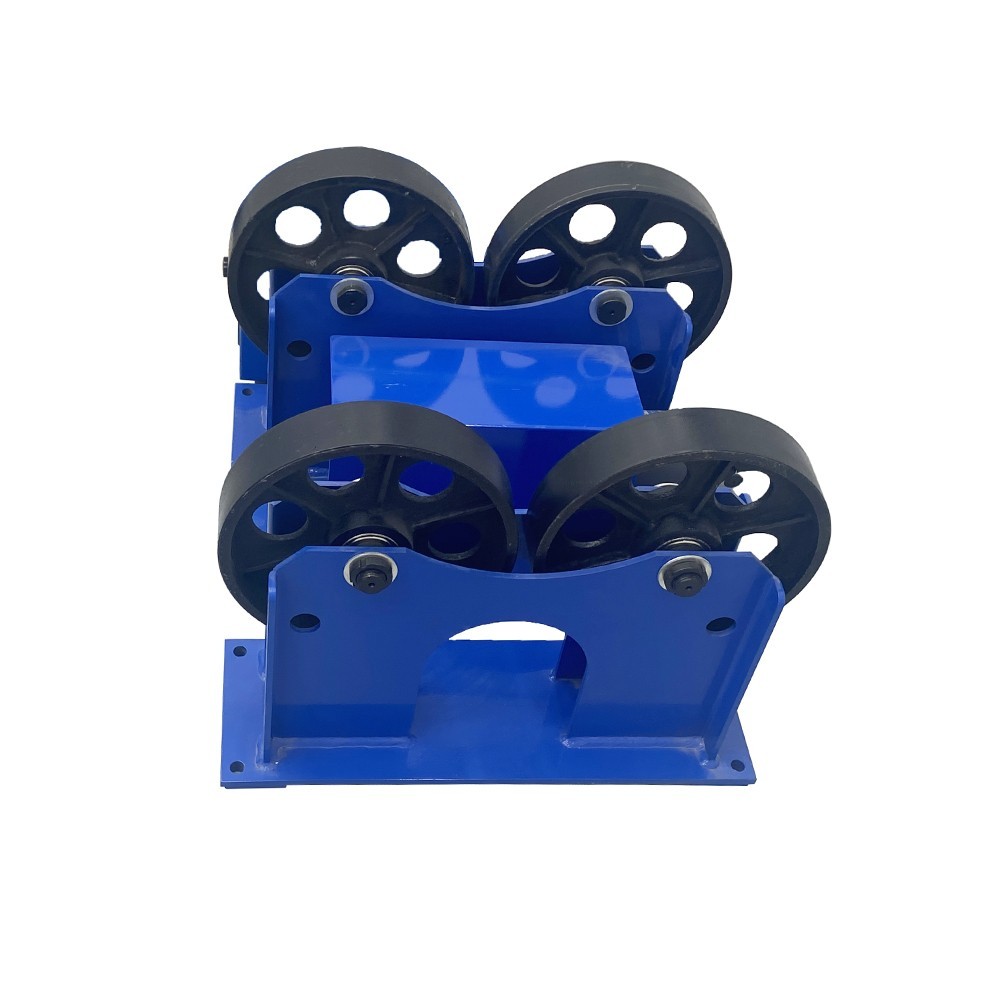 1T/ 2200lb Welding Tank Turning Roller Welding Positioner Iron wheel for TIG