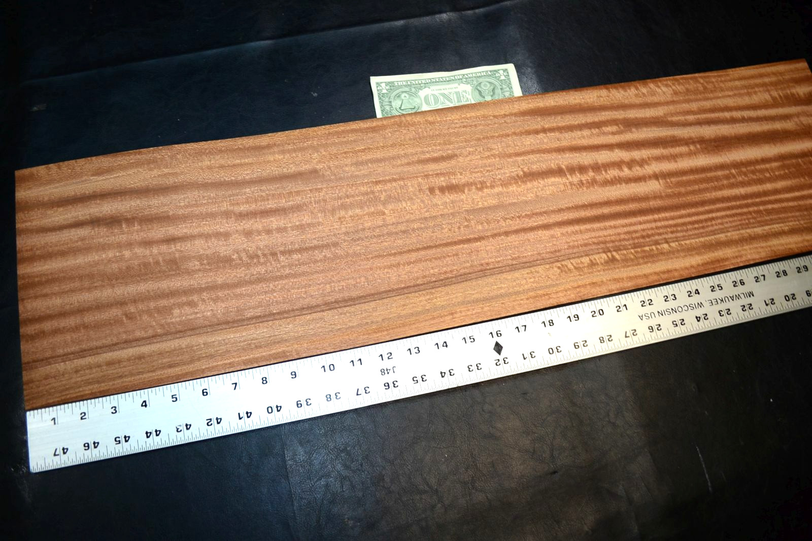 Mahogany Wood Veneer Sheet 8.5 x 33 inches 1/42nd F8630-12