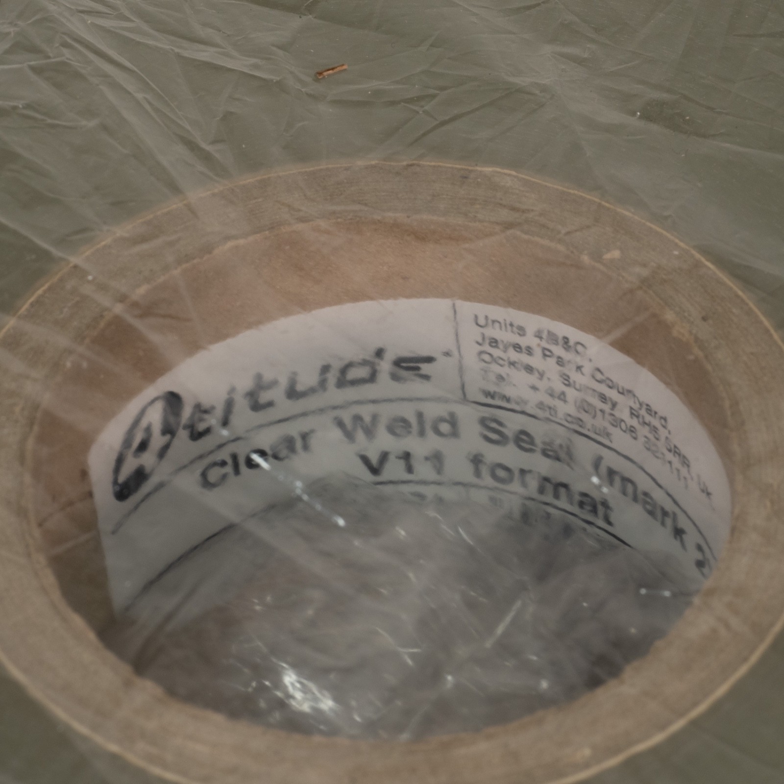 4titude Clear Weld Seal Mark II, 500 m x 115 mm – 1 Roll (Product code: 4ti-0574