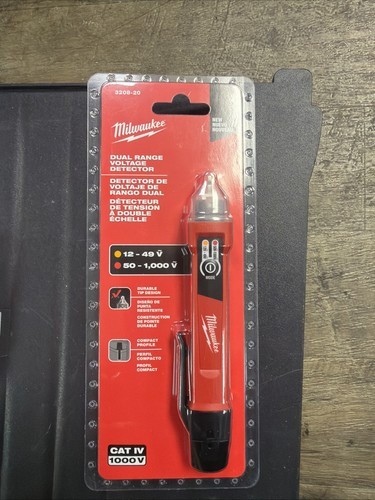 Milwaukee 3203-20 Dual Range Non-Contact Voltage Detector w/LED
