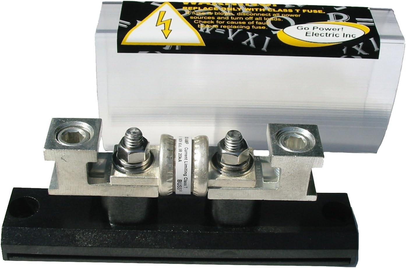 Heavy-Duty 200A Class T DC Fuse Block with Protective Cover – Ultimate Safety