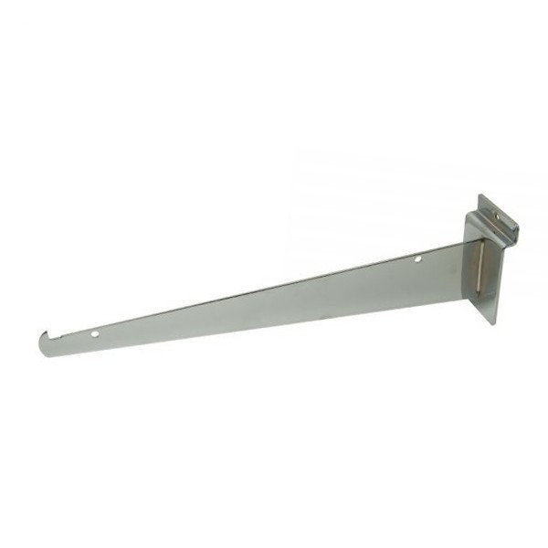Dazzling Displays 12-Inch Slatwall Shelf Brackets