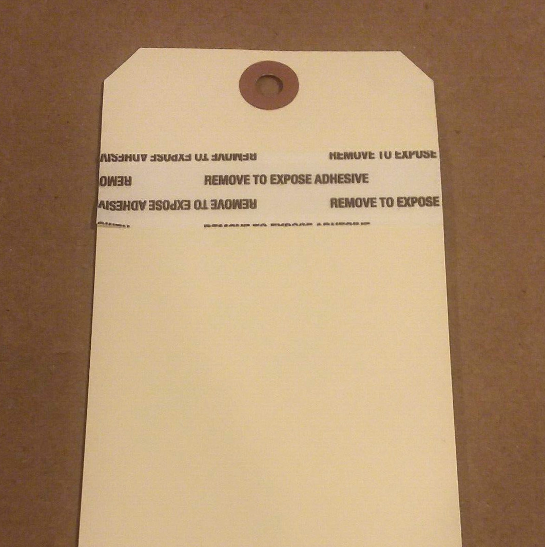 Box of 500 6 1/4″ x 3 1/8″ Inventory Tags 2-Part Carbonless 10 Pt #2500-2999