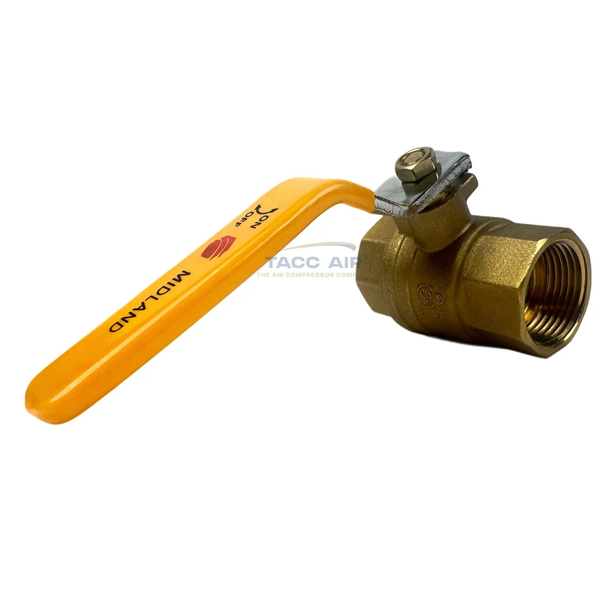 10 PC 1″ NPT Brass Ball Valve Full Port Shut-Off Valve CSA Approved 600psi WOG