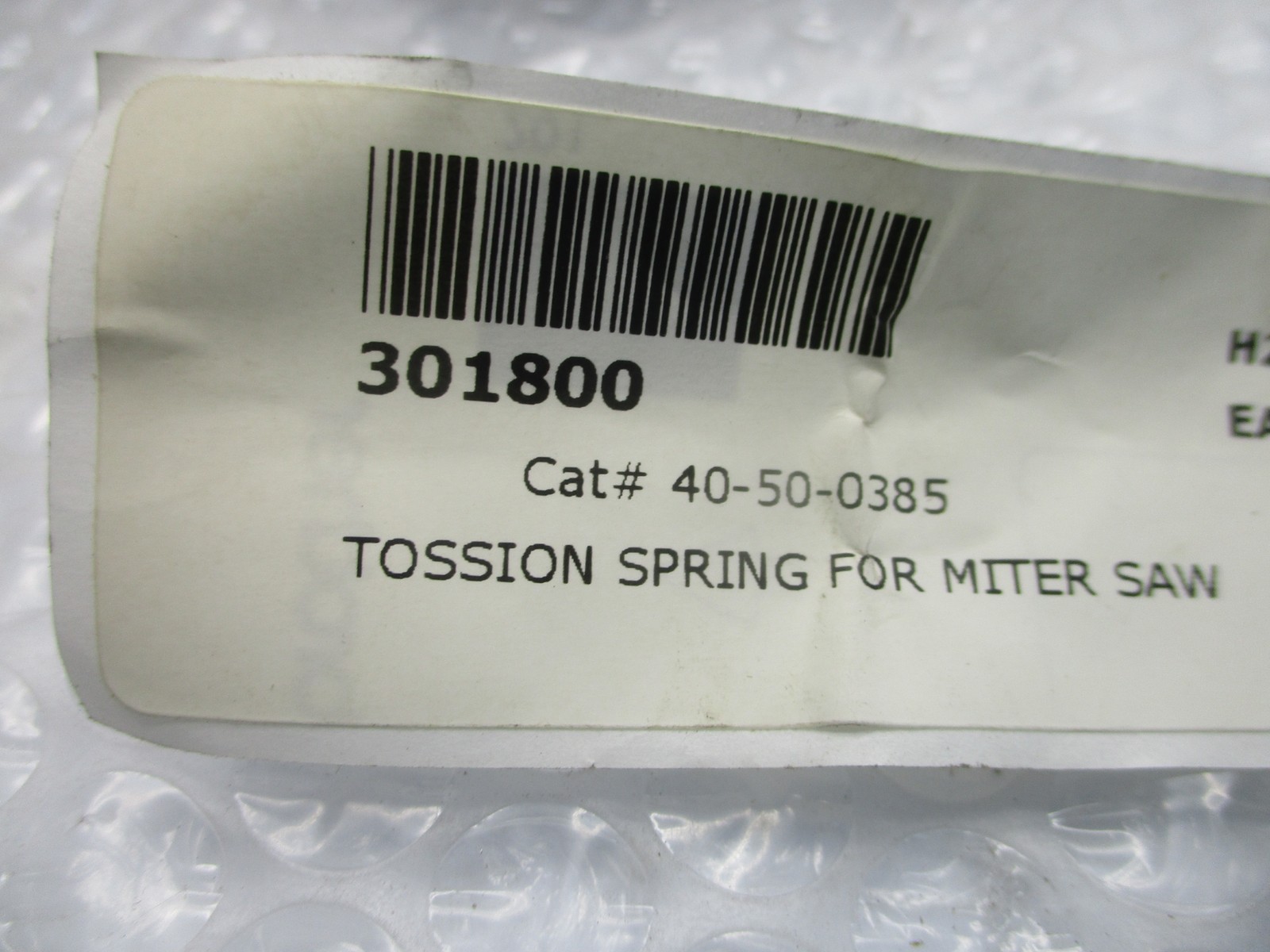 INDUSTRIAL SPARE 40-50-0385 SPRING NSNP