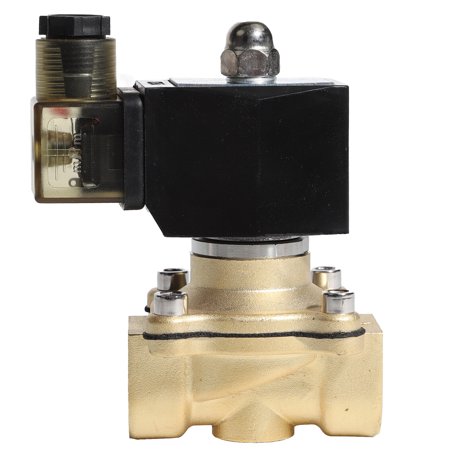 3/4″ Normally Closed Brass Solenoid Valve 110Volt AC Water Air Gas VITON DN16