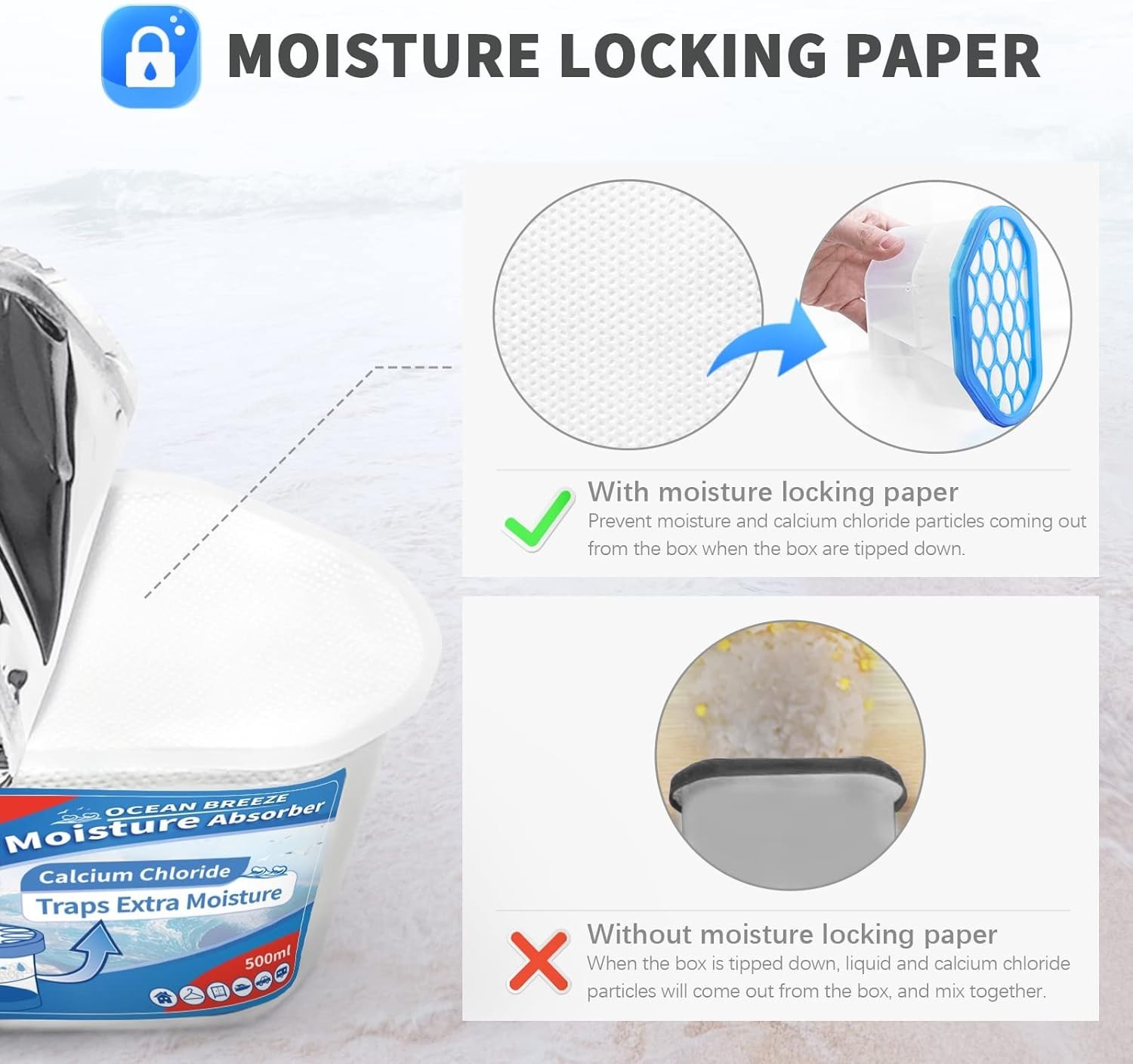 Long-lasting Moisture Absorber, 10.5 oz