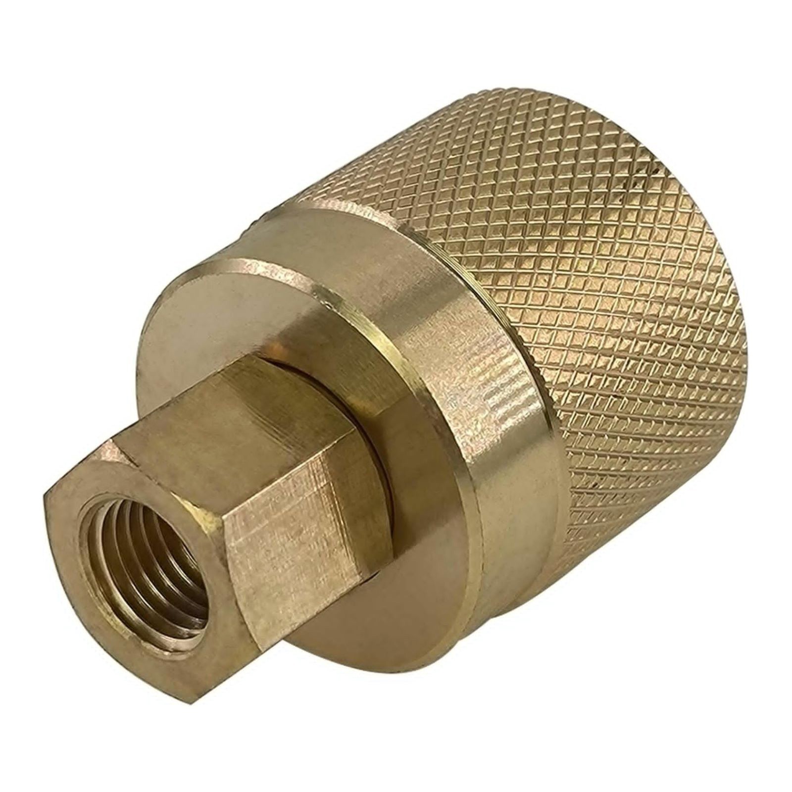RE7141F Brass Forklift Connector Female Fitting Connection Propane Tank Adapter