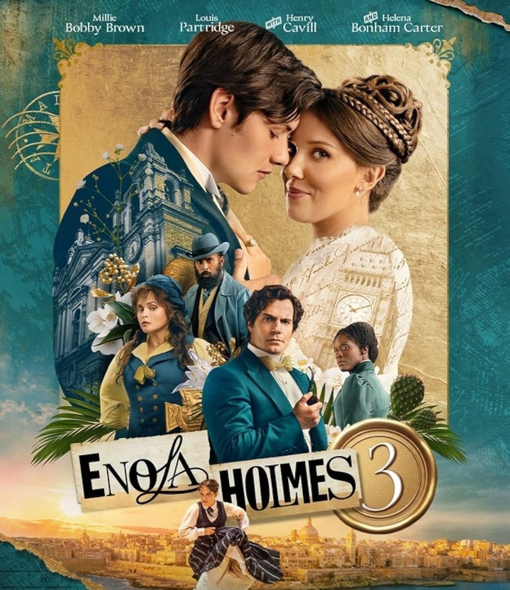 Enola Holmes 3 2026 MOVIE Slip Cover Region Free |Free Shipping|
