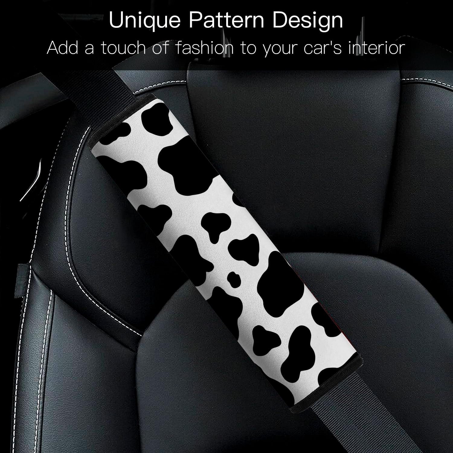 Car Seat Belt Pad Cover, 4-Pack Soft Car Safety Seat Belt Strap Shoulder Pad …