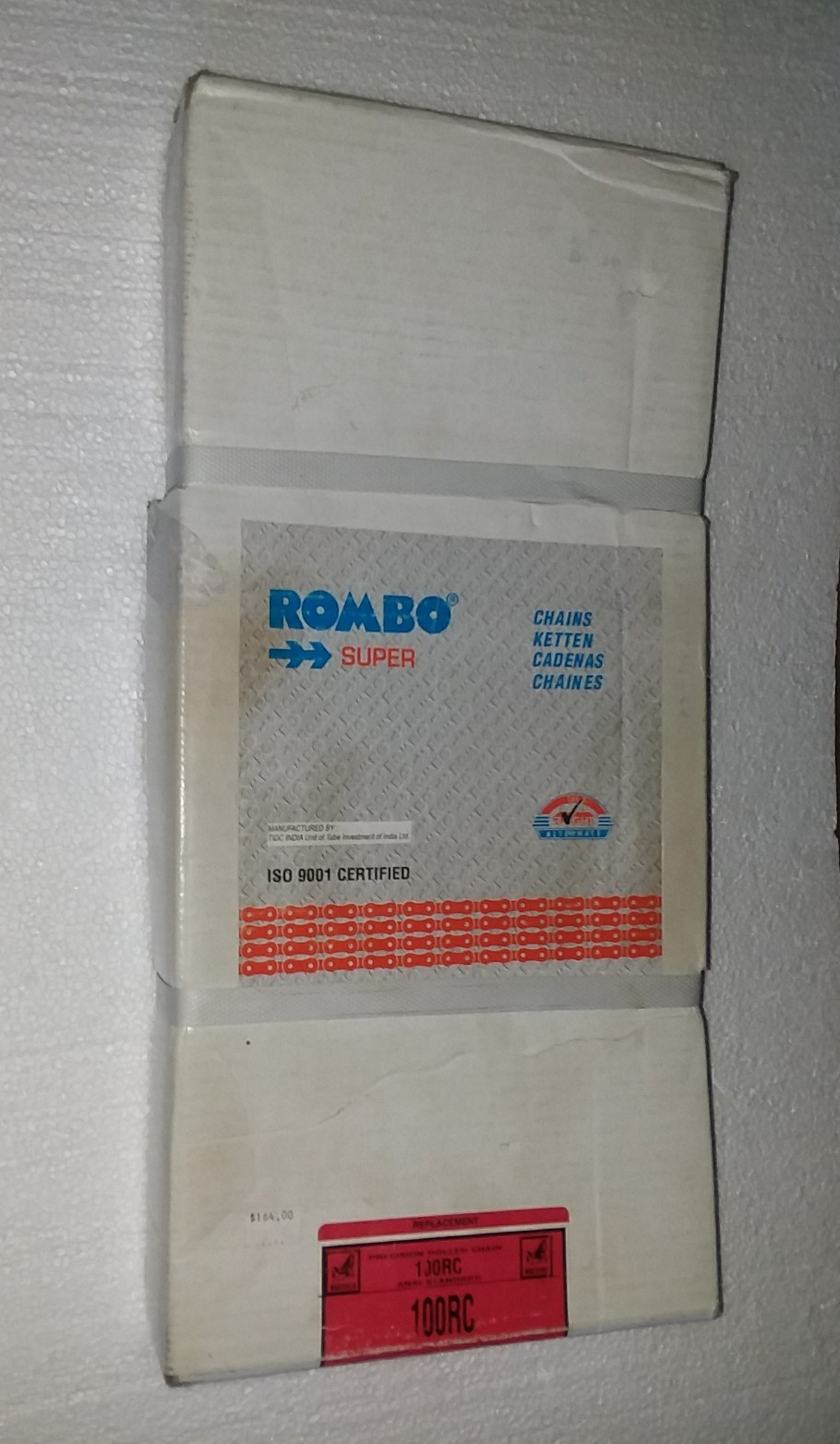 TISCO/ROMBO roller chain 100RC