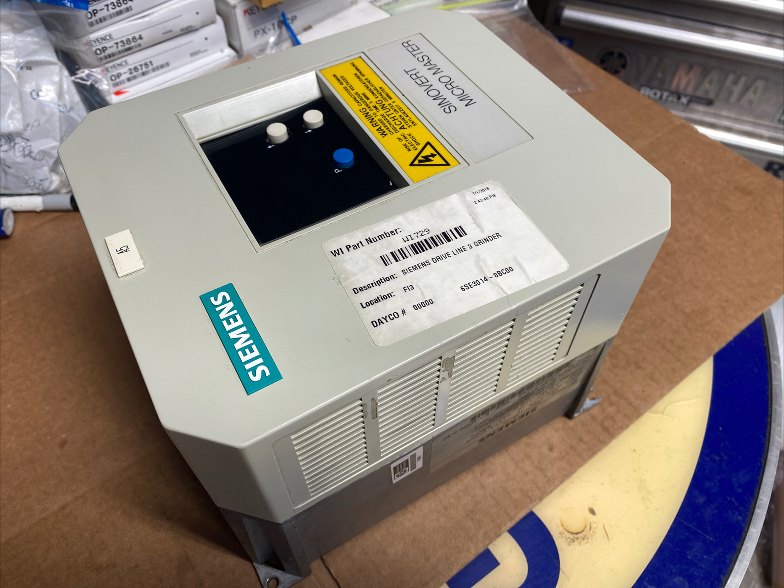 SIEMENS 6SE3014-8BC00 SIMOVERT MICROMASTER DRIVE 1.5HP 1100W 230V FAST SHIPPING