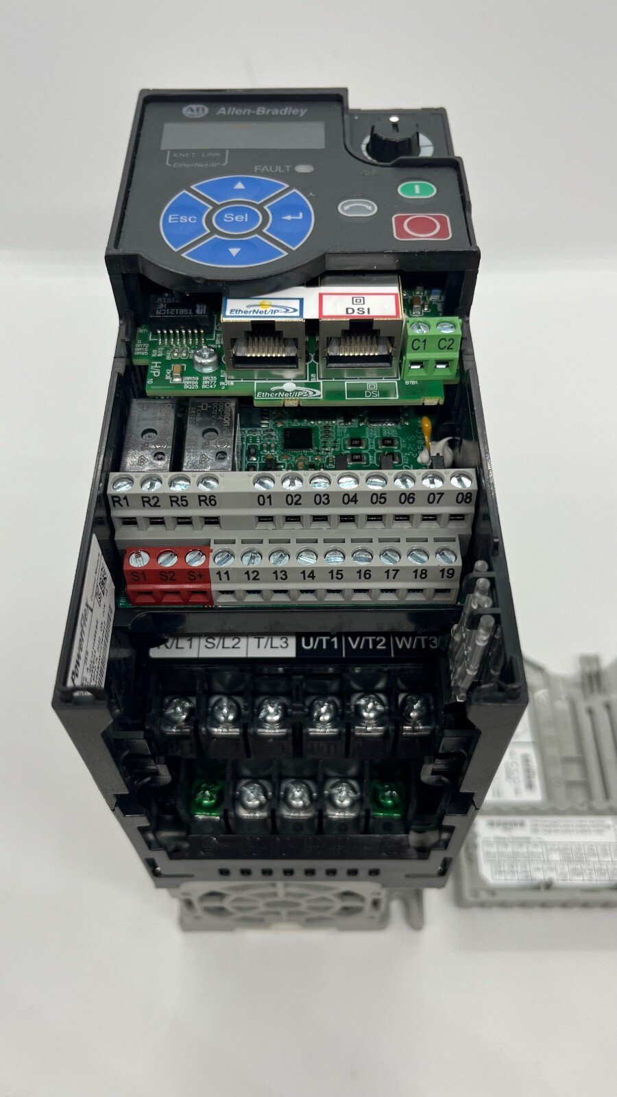 Allen Bradley 25B-D2P3N104 Ser A PowerFlex 525 480V 3-Phase 2.3A 1.0HP AC Drive