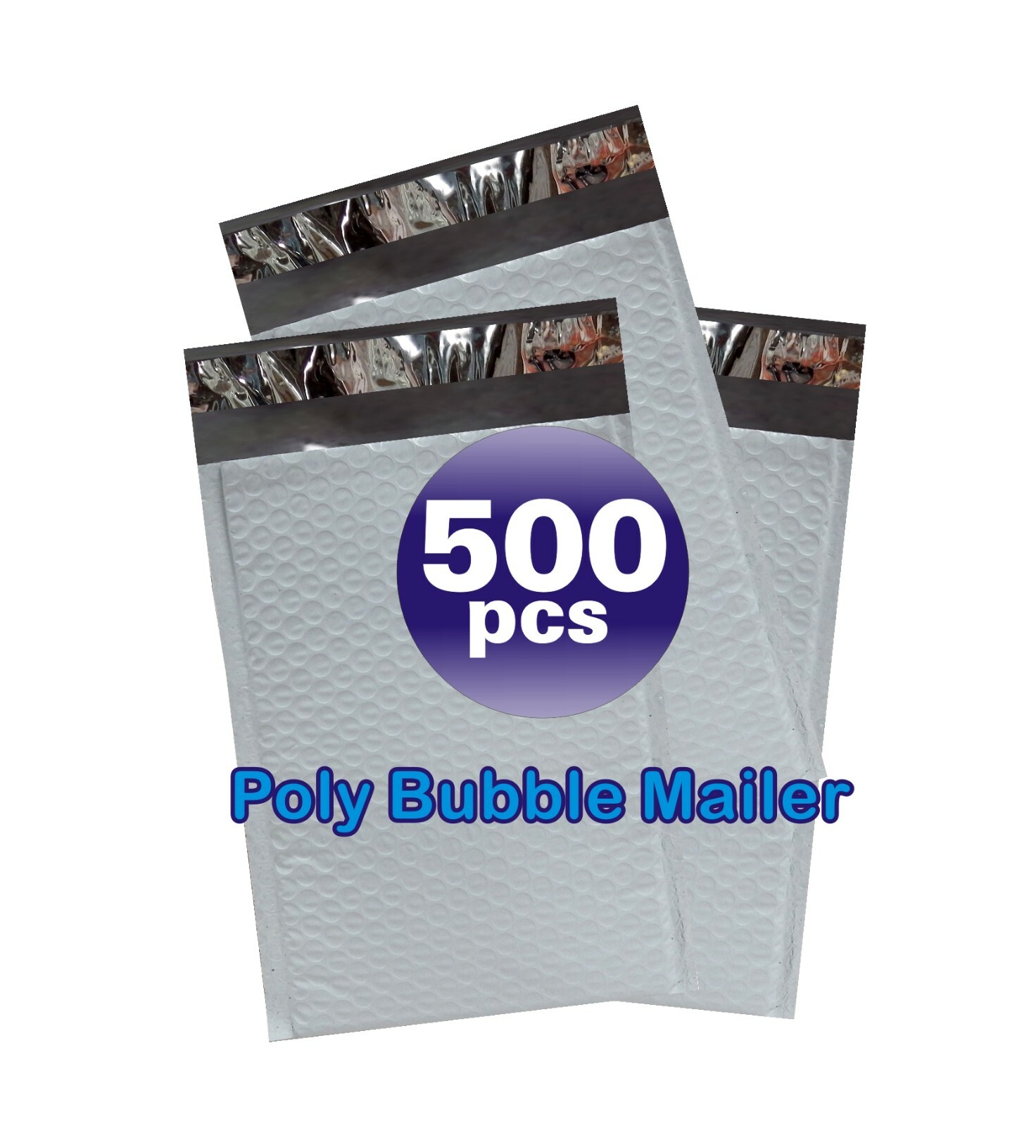 Yens® 500 #000 4×8 Poly Bubble Padded Envelopes Mailers Inner 4×7 500PM000