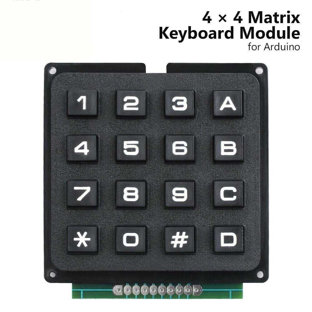 2PCS 4 x 4 Matrix Array 16 Keys 4*4 Switch Keypad Keyboard Module for