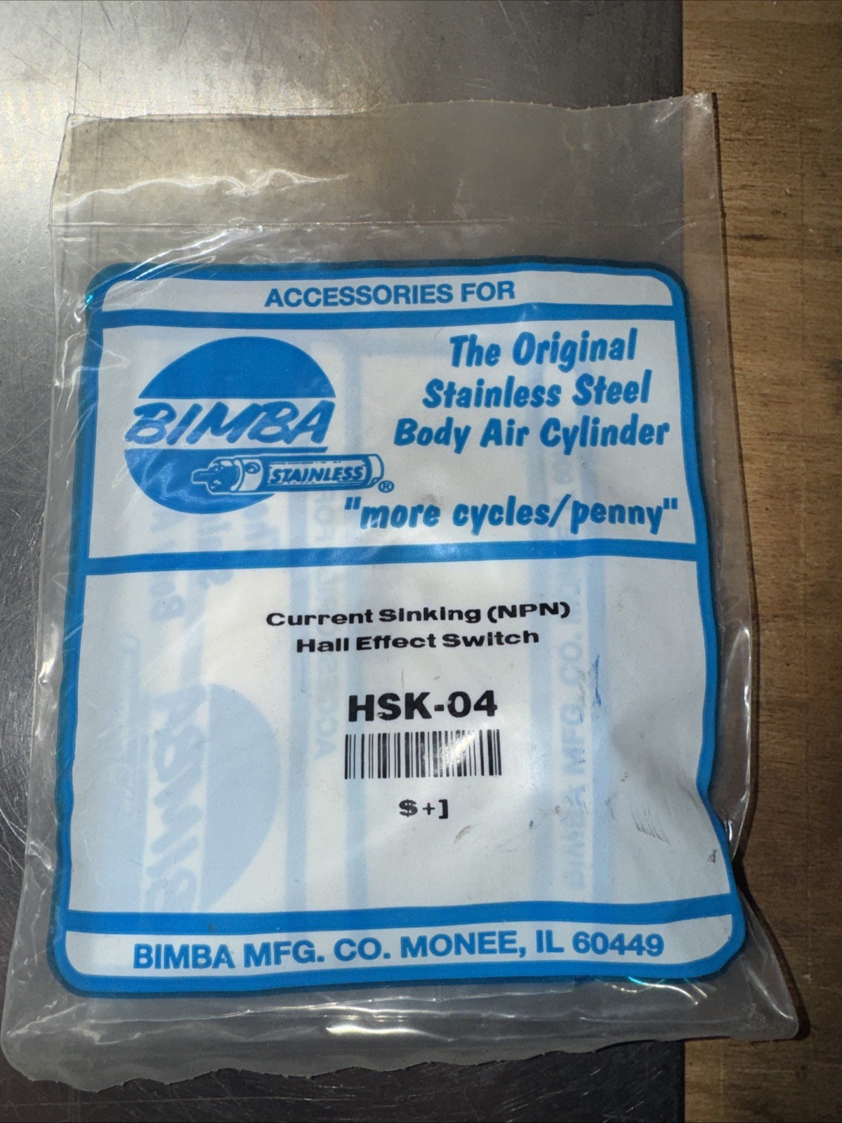 NEW BIMBA HSKX-M04 HALL EFFECT SWITCH, GUARANTEE, RETURNS OK