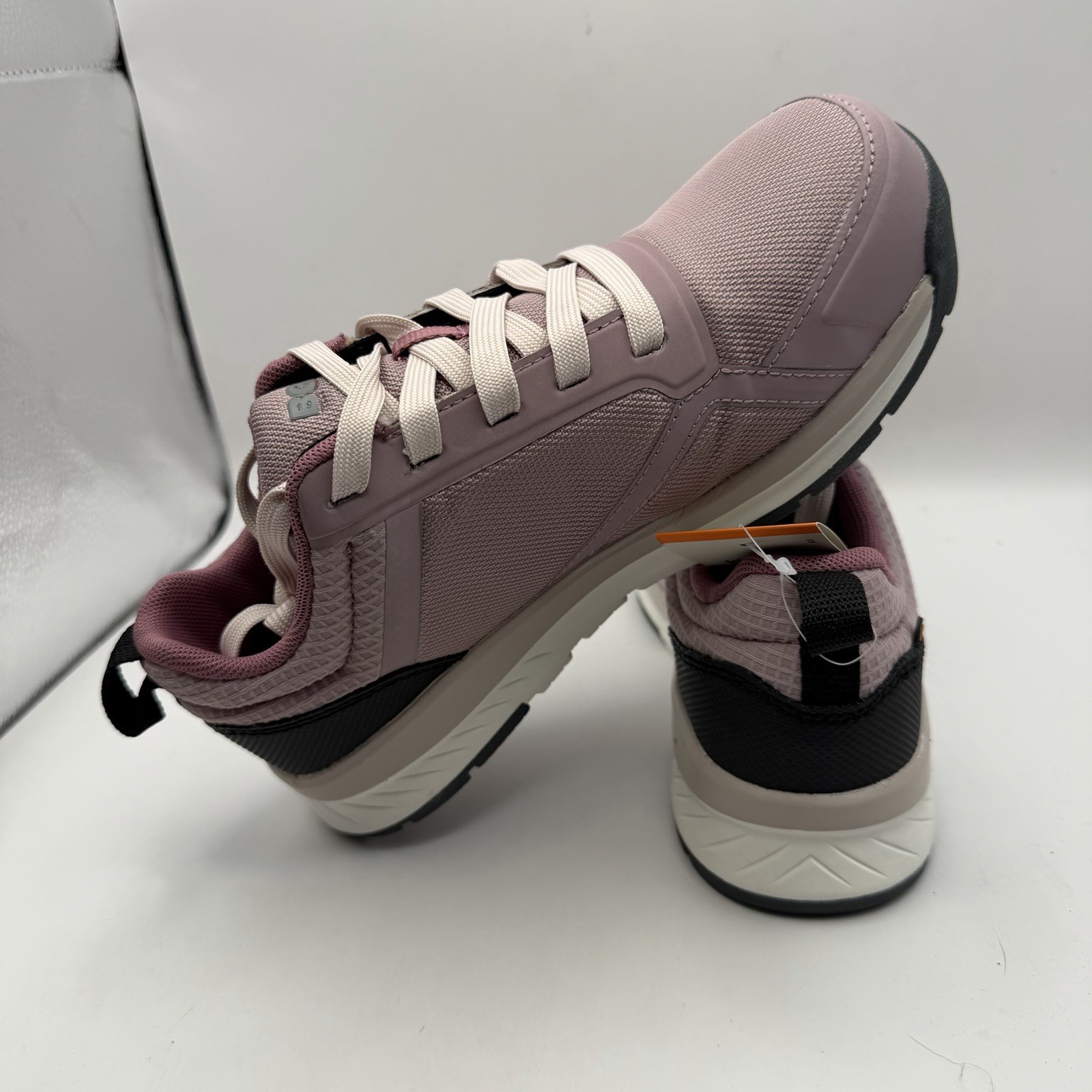NEW Bogs Sandstone Lo CT Womens Sz 7.5 Misty rose Pink Composite Toe Safety Shoe