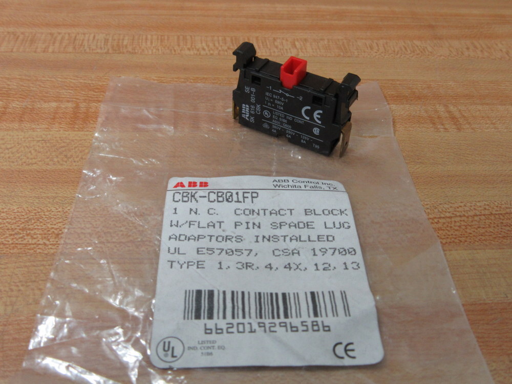 ABB SK-616-001-B Block CBK-CB01FP SK616001B