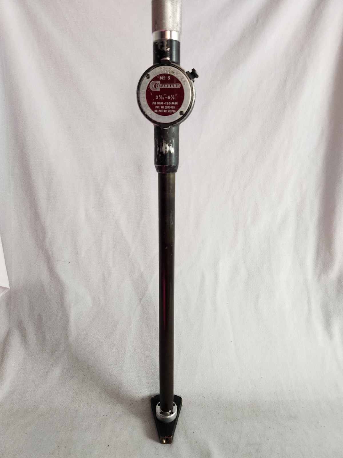 Standard Dial Bore Gage No. 5 Range 3.09″ – 6.125″ W/7 Extensions Wood Box Deep