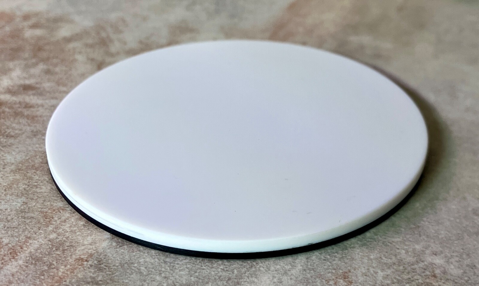 95mm Black & White Stereo Microscope Stage Plate (95mm x 5mm)