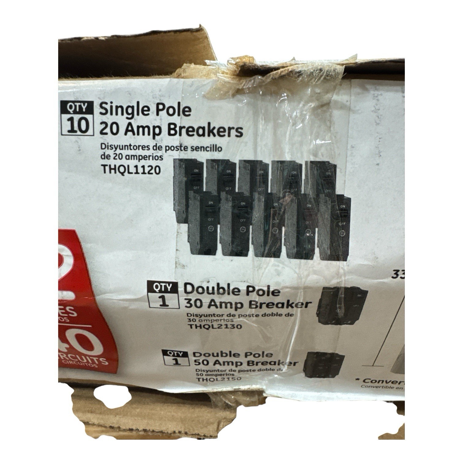 GE 200-Amp 32-Space 40-Circuit Indoor Main Lug Value Kit TLM3220CCU1K (OB)