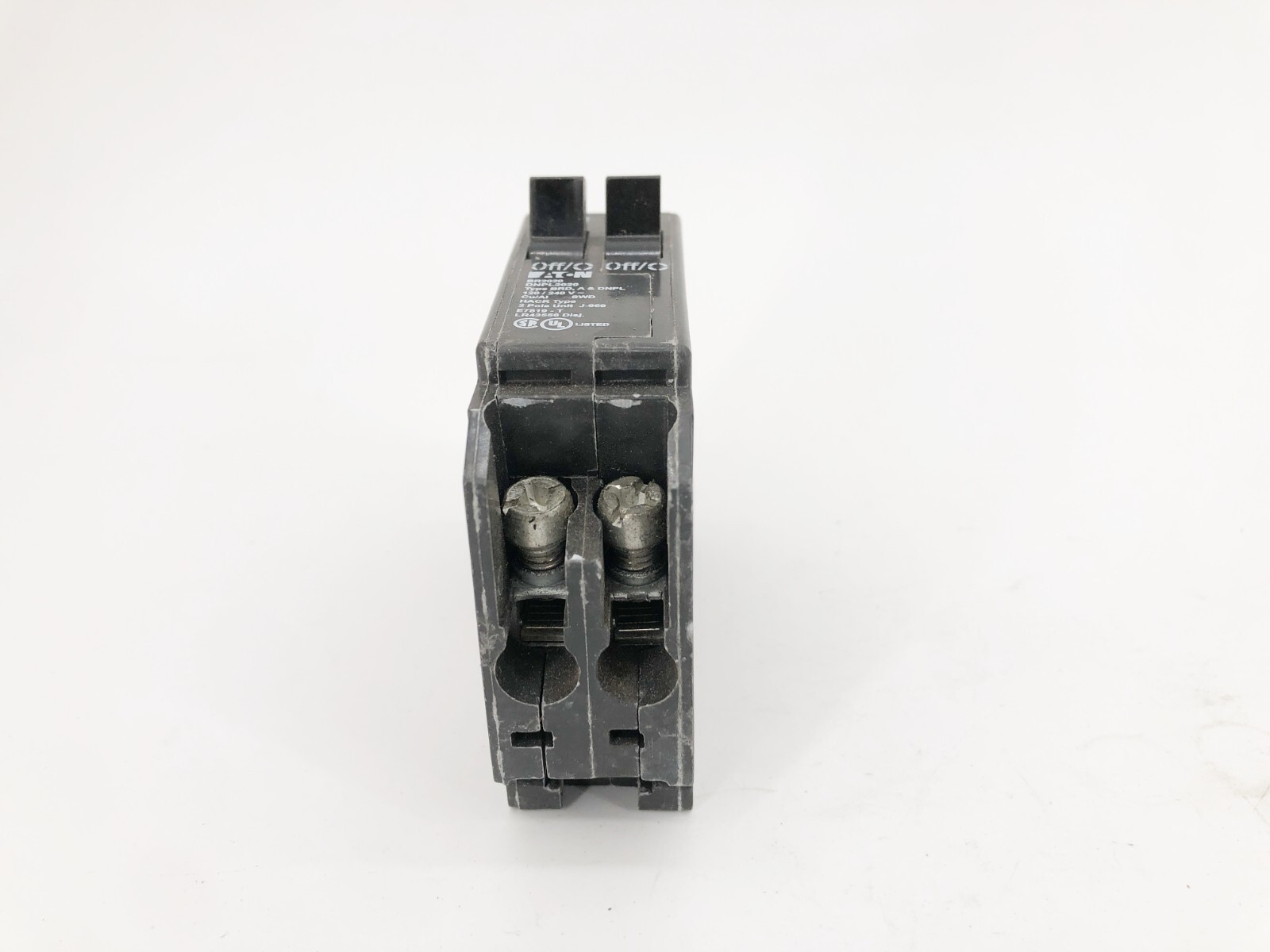 New Eaton BR2020 Tandem Circuit Breaker 20A 120/240V 2-Pole Type BRD DNPL2020