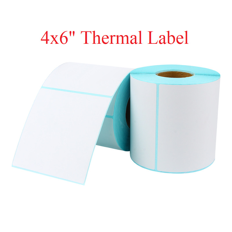 4 Rolls 4×6 Direct Thermal Shipping Labels 250/Roll For Zebra 2844 ZP450 Eltron