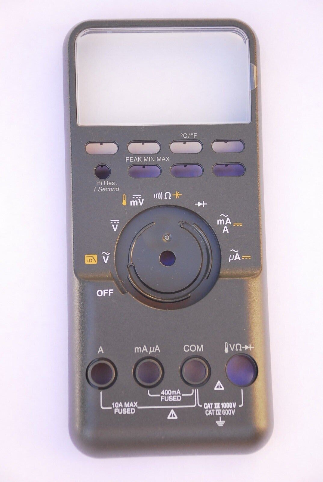 FLUKE 87V or 87-5, 87V Top Case. Shock absorber built-in. OEM from Fluke!