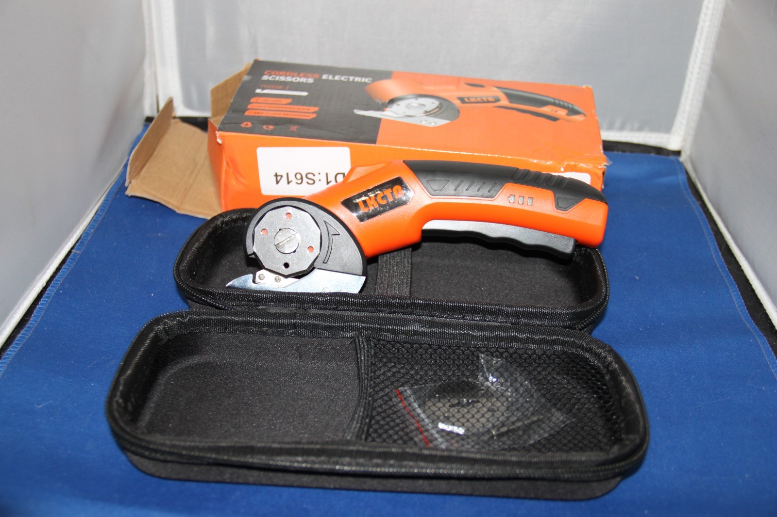 Cordless Electric Scissors, Portable Cardboard Cutter Tool Rechargeable Cardb…