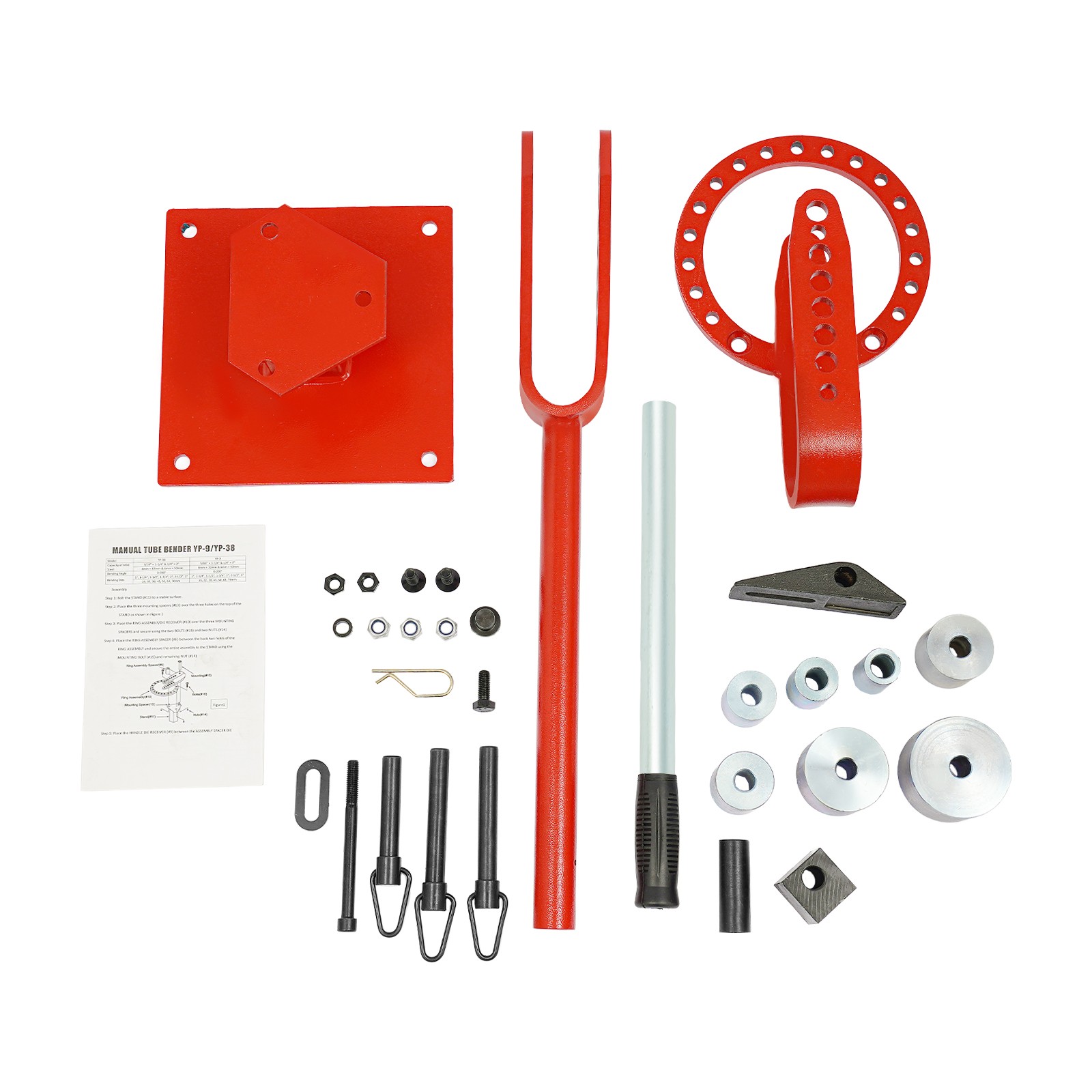 Manual Heavy-duty Tube Bending Tool, Pipe Tube Bender For Construction Sites