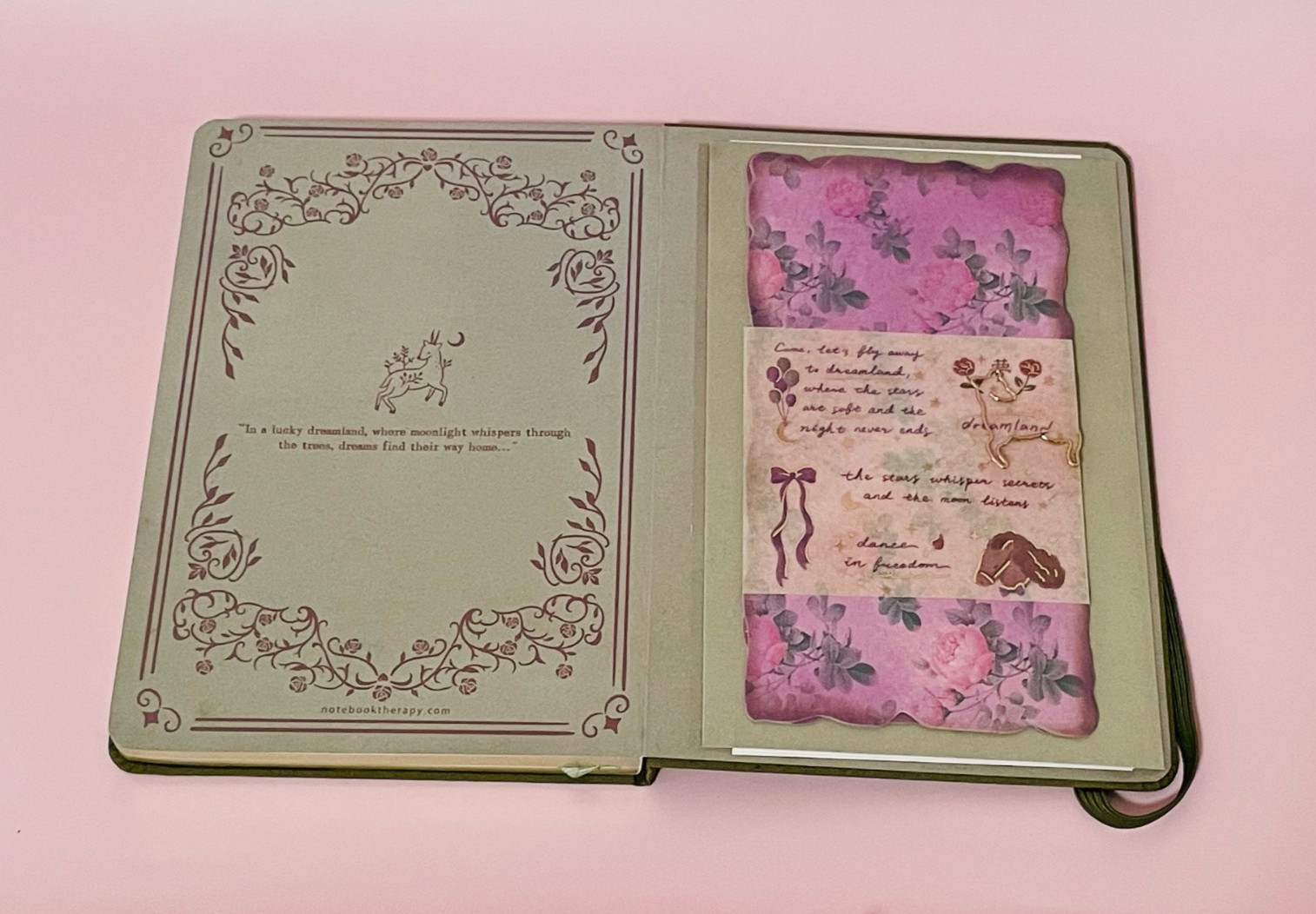 TSUKI Dreamland 2026 Lucky Bag Notebook Therapy Stationary Tote Bag Journal