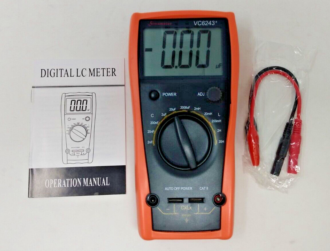 Sinometer VC6243+ LC Meter Dedicated to Measure Inductance and Capacitance
