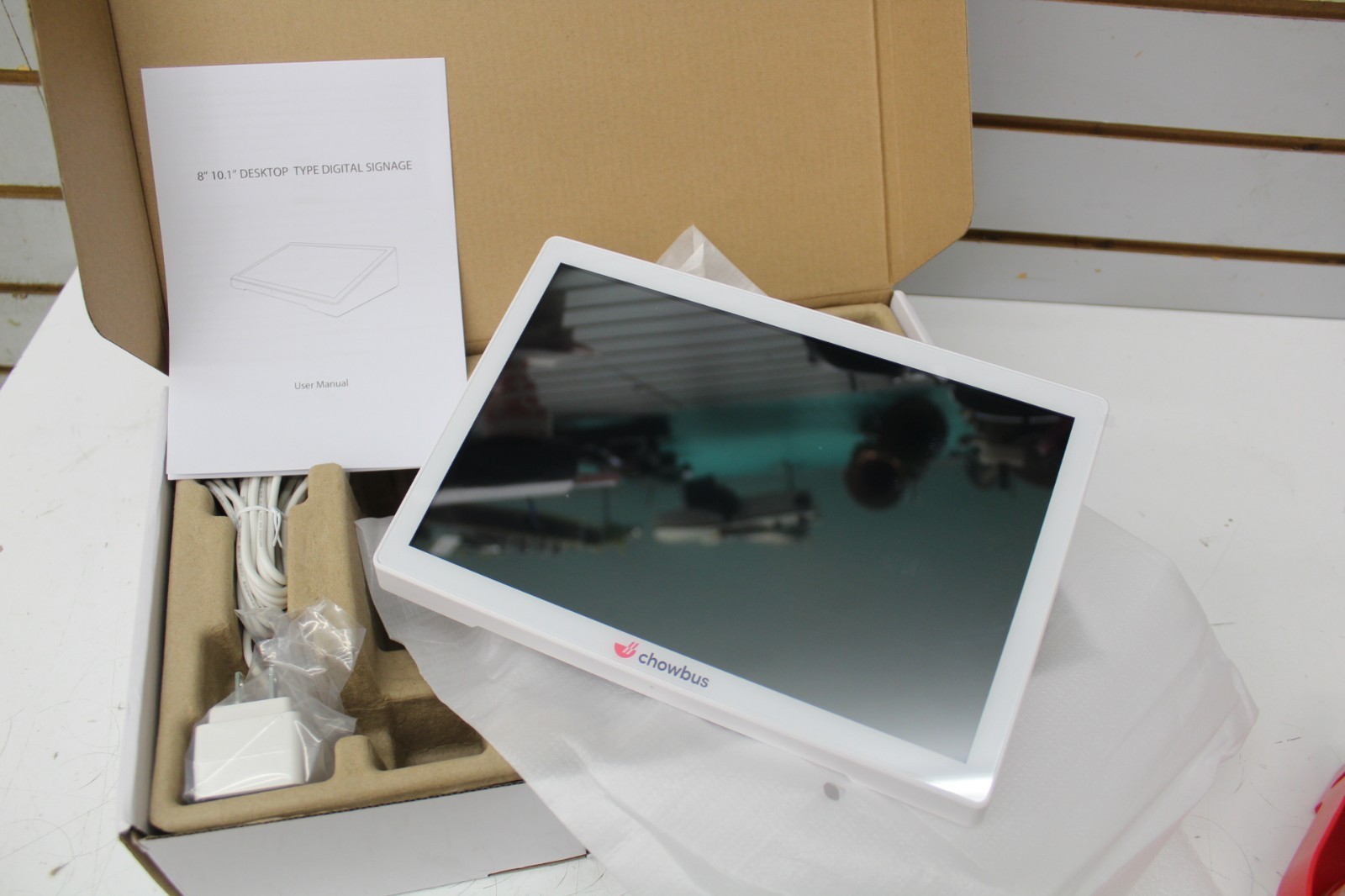Chowbus Digital Menu Tablet Desktop Signage 10″ CFD Terminal – RK3399 POS NEW