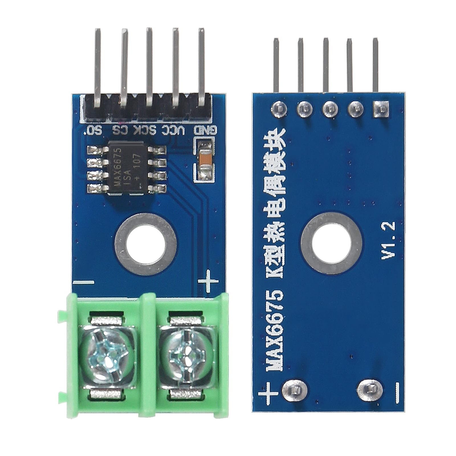 3pcs DC 3-5V MAX6675 Module + K Type Thermocouple Temperature Sensor Thermoco…