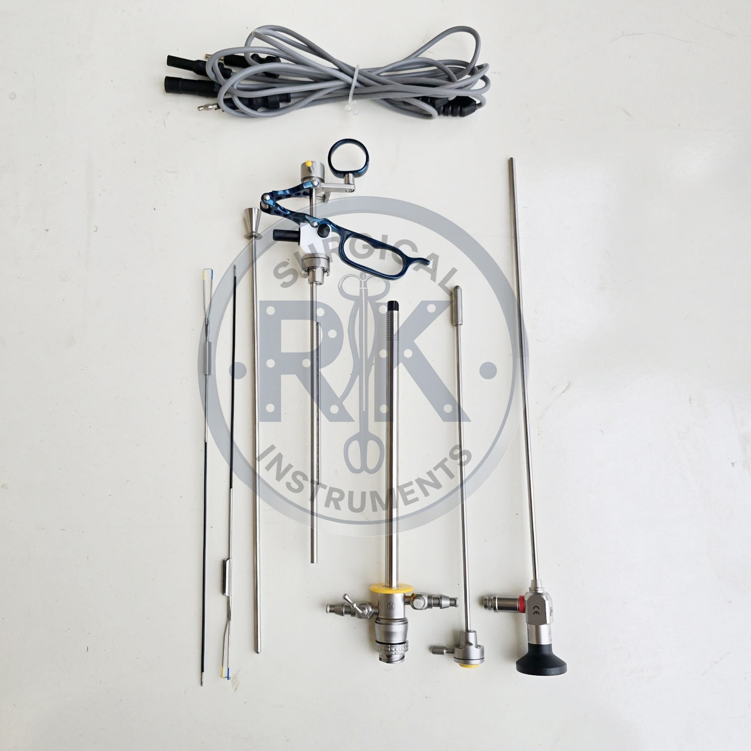 Bipolar Resectoscope Set Large, 24/26 Fr./Charr. with continuous flow And Loop