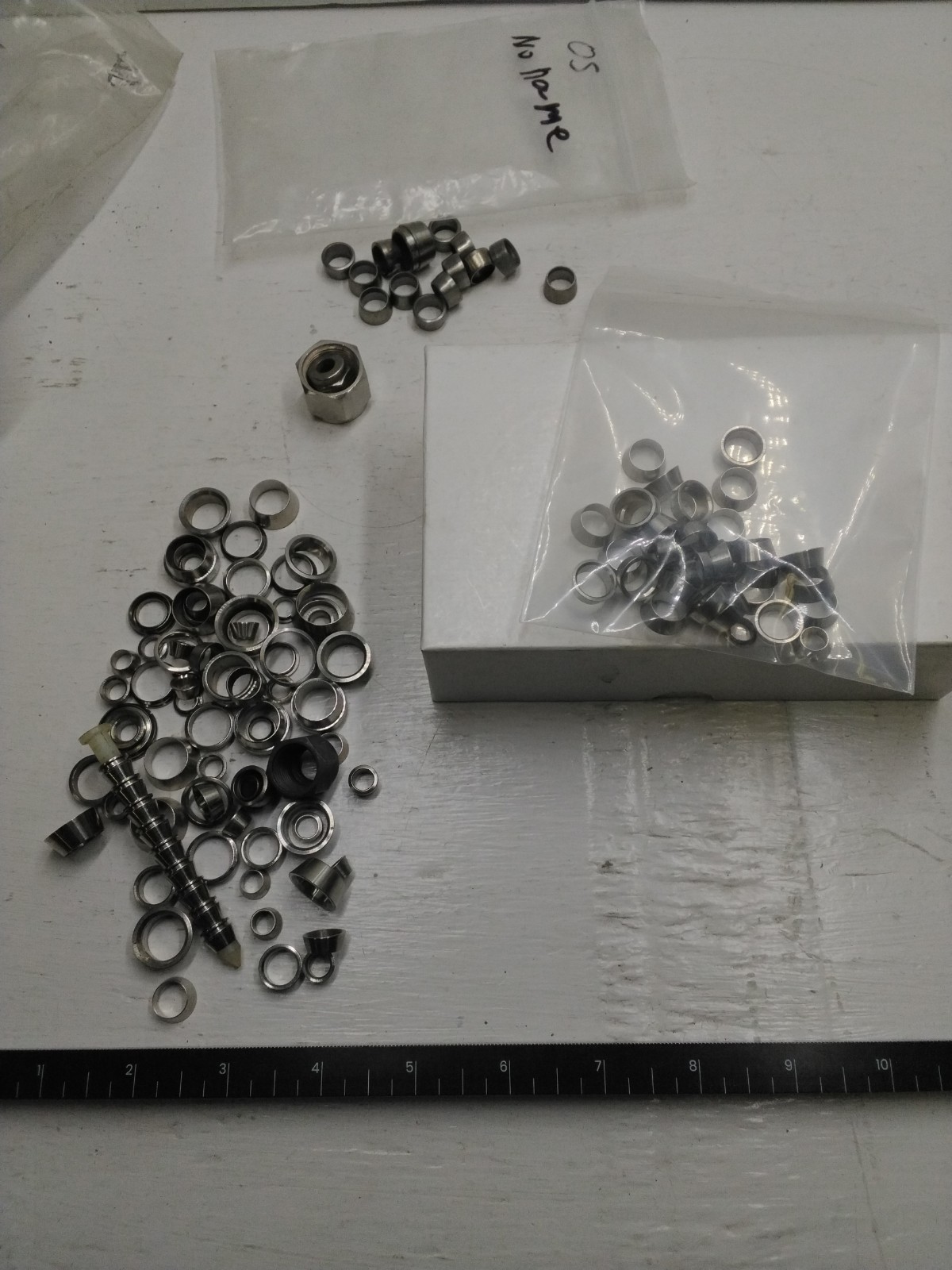Stainless Ferrule & Nuts 1/4″ 3/8″ + Mixed Lot Ss316 As Pictured ‘Generic’ Lot