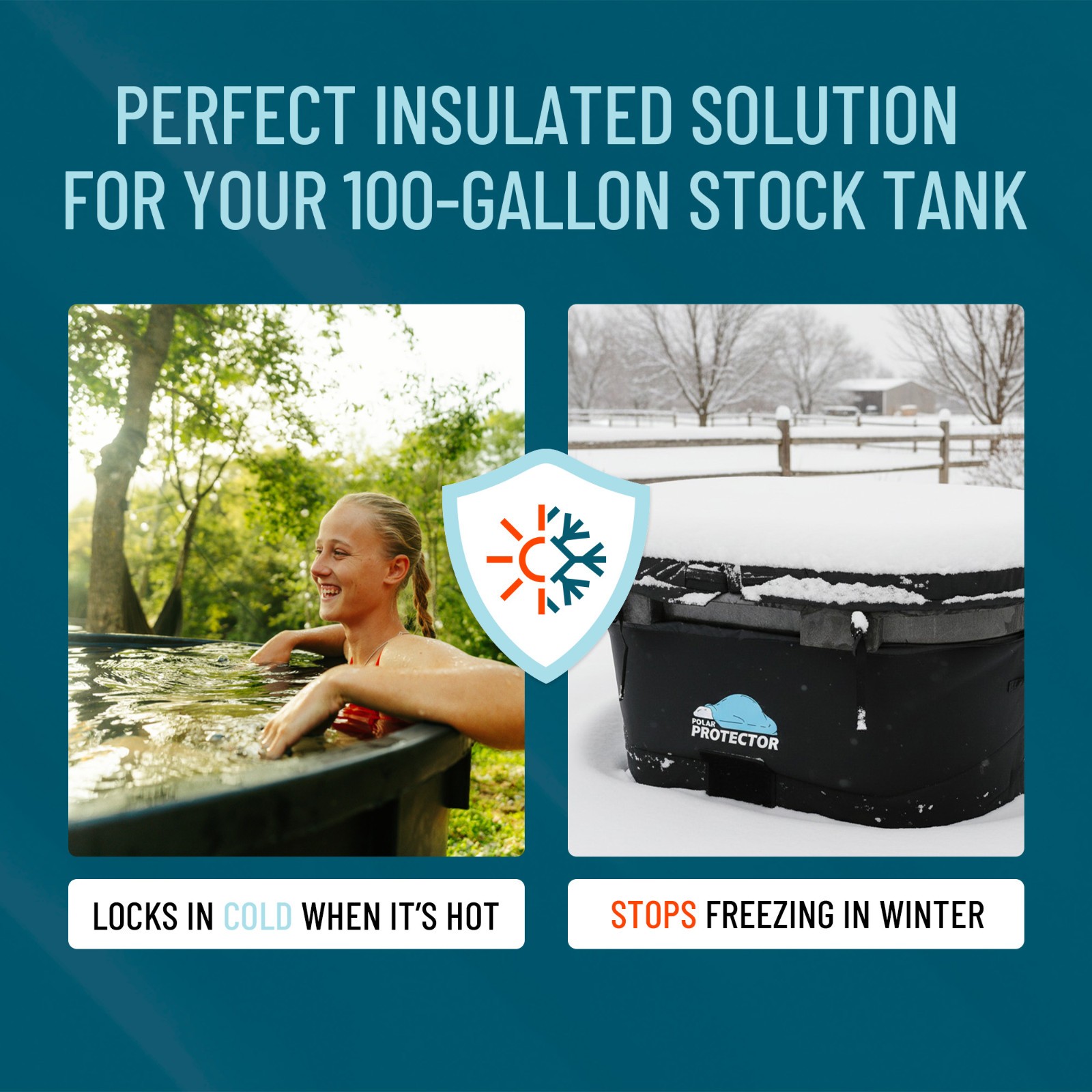 Insulated HARD Stock Tank Cover Ice Water Therapy Hot Tub Cover Waterproof