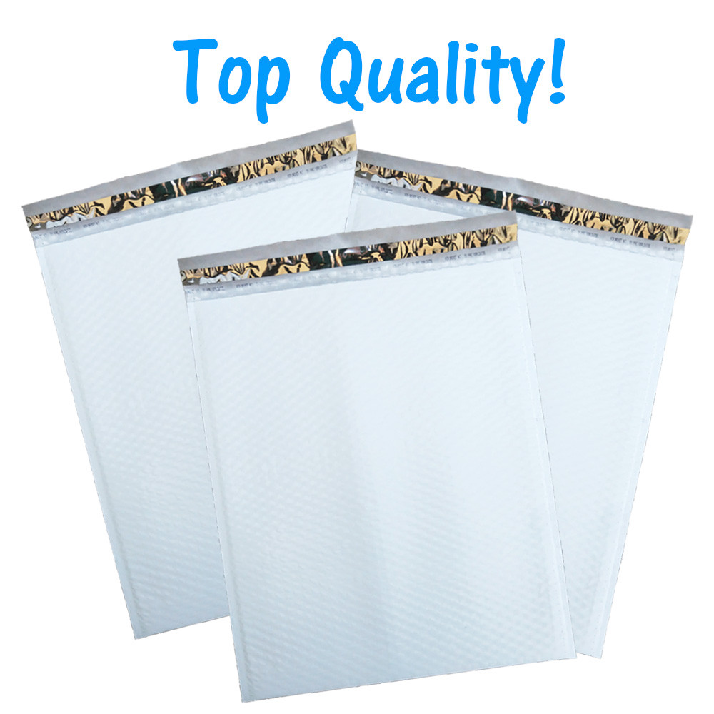 14×19, 12×18, 9×13, 8×12, White Poly Bubble Mailing Envelopes Padded #7, #6,4,2