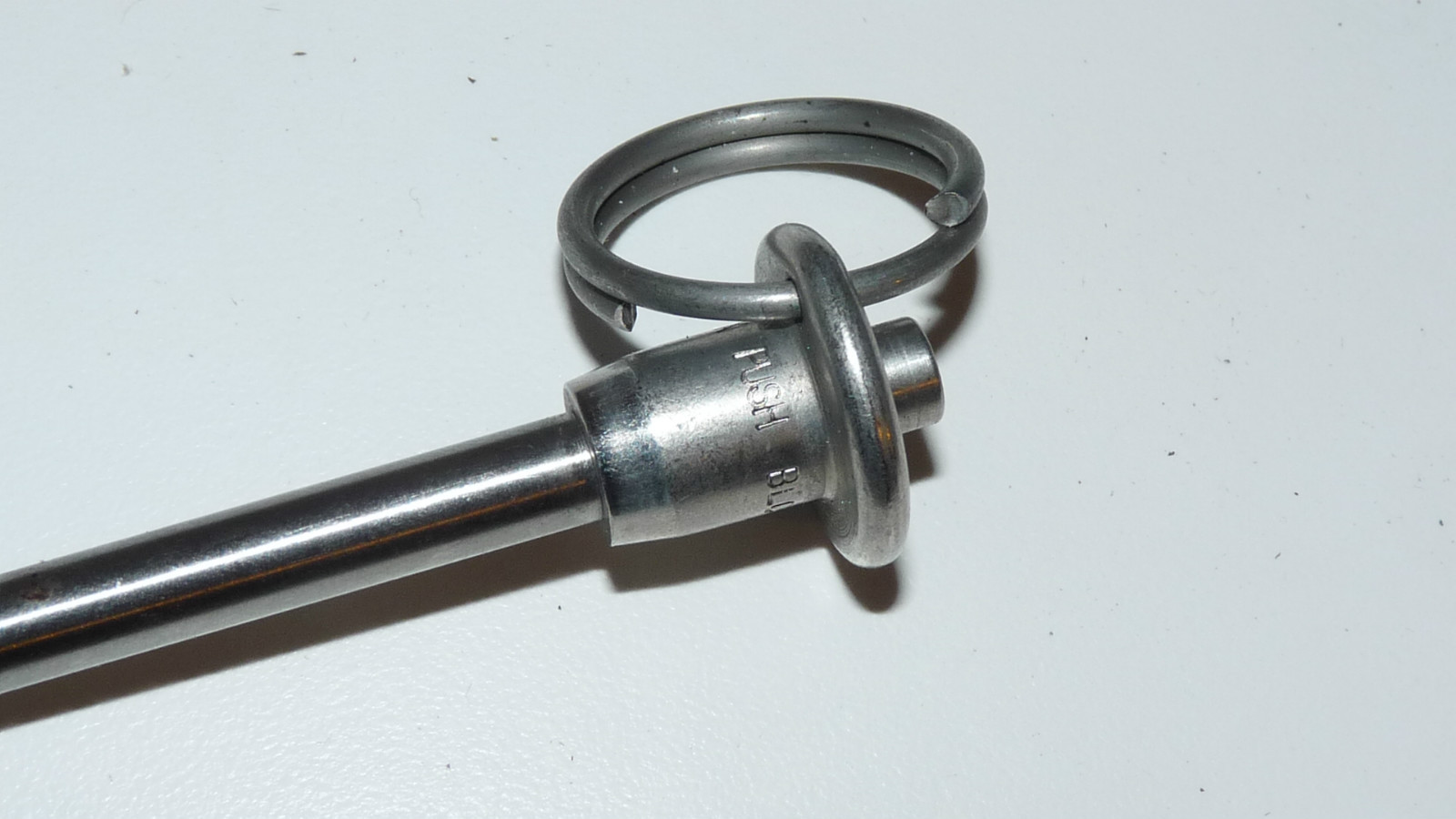 Avibank AVK BLC4BC36S Button Stainless Ball Lock Pin 1/4 in D 3.6 in L USA